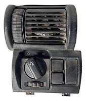 Difusor De Ar Esquerdo Chave Farol Corsa 1995/2012 Completo