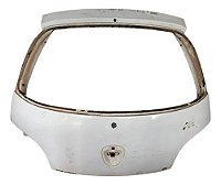 Tampa Traseira Porta Malas Ford Ka 96/2006 Filé Branco
