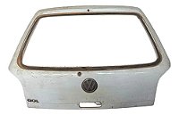 Tampa Traseira Gol G3 99/2005 Furo Limpador E Maçaneta Filé Branco
