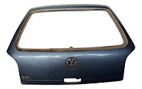 Tampa Traseira Gol G3 99/2005 Furo Maçaneta Filé Azul