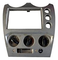 Moldura Com Comando Ar Ventilação Ford Fiesta 2003 A 2014