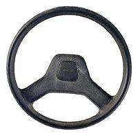 Volante Fiat Uno 1984 Até 1994 Original Preto