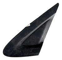 Acabamento Retrovisor Para Lama Esquerdo Punto 2008 A 2017 Preto