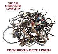 Chicote Carroceria Completo Fiat Uno 1.0 Com Ar 2021/2021