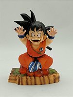 Kid Goku Sentado nas esferas