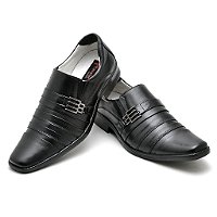 Sapato Conforto Couro Masculino  010
