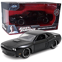 Dom"s Dodge Challenger SRT8 Fast And Furious Jada Toys 1/32