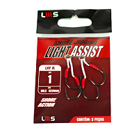LMS Anzol Assistente Jig Costeiro Leve 1L c/2kits Luminoso