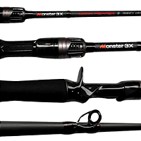 MONSTER 3X VARA DE PESCA DARK PEPPER 631 10 20LBS 191CM