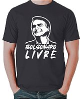 Camiseta Bolsonaro Livre – Em Defesa do Presidente e da Liberdade no Brasil