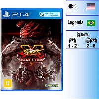 Jogo PS4 Street Fighter V (Arcade Edition)