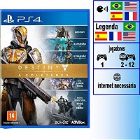 Jogo Destiny 2 - Ps4 Mídia Física Usado