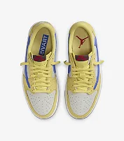 Tênis Travis Scott x Air Jordan 1 Low Og Canary Amarelo - LK