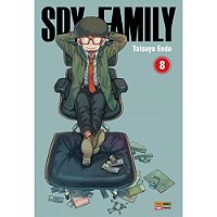 Livro Manga SPY X Family N.08