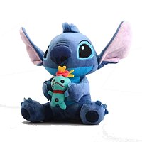 Pelúcia Stitch com Xepa Scrump Disney - Fun