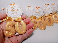 Lembrancinha de Aniversário 50 Anos, Sabonete Número 50 Personalizado - DNA  Aromas - Lembrancinhas e Presentes Personalizados