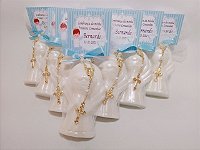 Lembrancinha de Batizado Menina, Sabonete Anjinho com Mini Terço - DNA  Aromas - Lembrancinhas e Presentes Personalizados