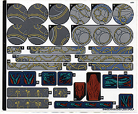 Cartela de Adesivo Set 76156