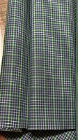 Lona dublada xadrez Saint verde