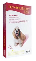 Revolution 12% 120mg (Cães 10 a 20kg) - 3 Pipetas