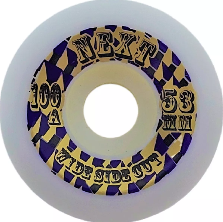 【sken】 Roda Next 53mm Cônica Wsc Dureza 100a - Bang Life Skate Shop