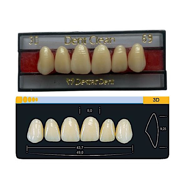Dente Dent Clean Anterior 3D Superior - Imodonto - Dental Access