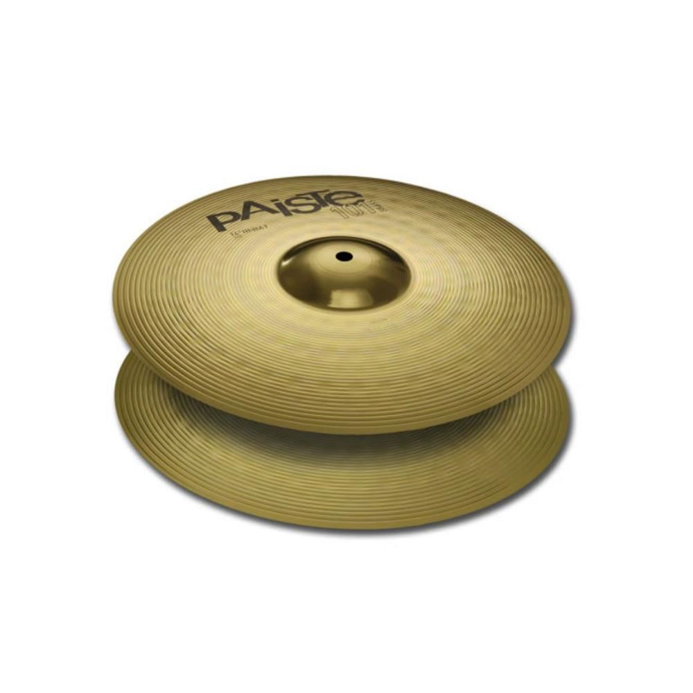 Prato 14 Paiste Hi-Hat 101 Brass - Toda Música Instrumentos Musicais