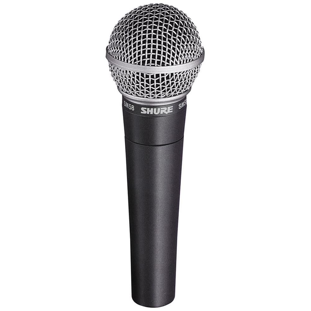 Microfone Com Fio Shure SM58-LC (Sem Cabo) - Toda Música