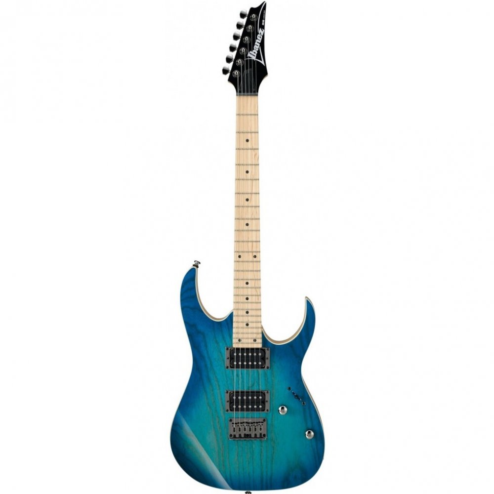 Guitarra Super Strato Ibanez RG421 AHM-BMT Blue Moon Burst - Toda