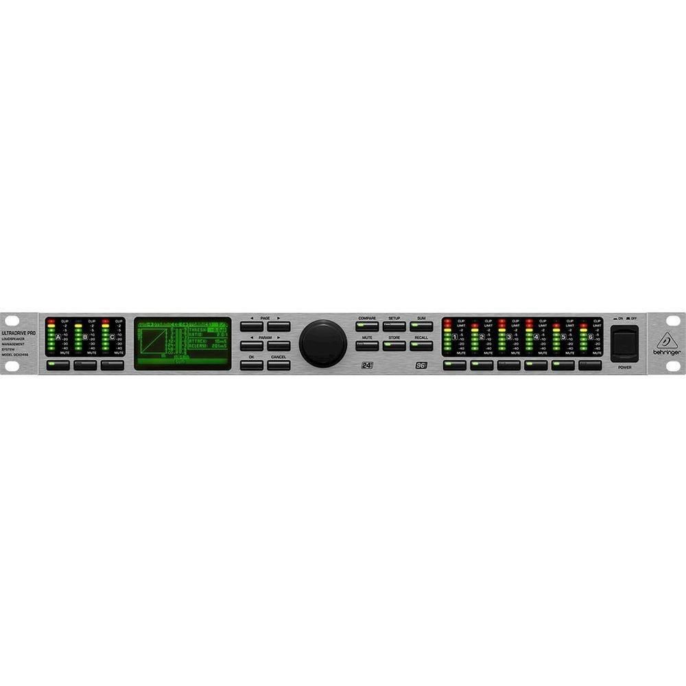 配信機器・PA機器・レコーディング機器 behringer ULTRADRIVE PRO dcx2496 Processador Ultra Drive Pro Behringer DCX2496 - Toda Música