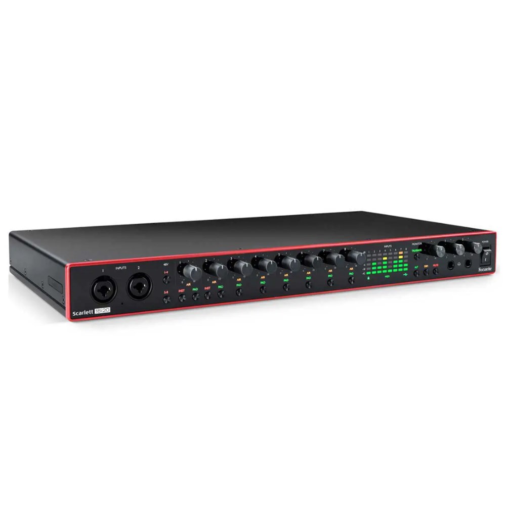 Scarlett 18i20 (gen.3) FOCUSRITE 美品 Interface De Audio Focusrite Scarlett 18i20 3RD GEN - Toda Música