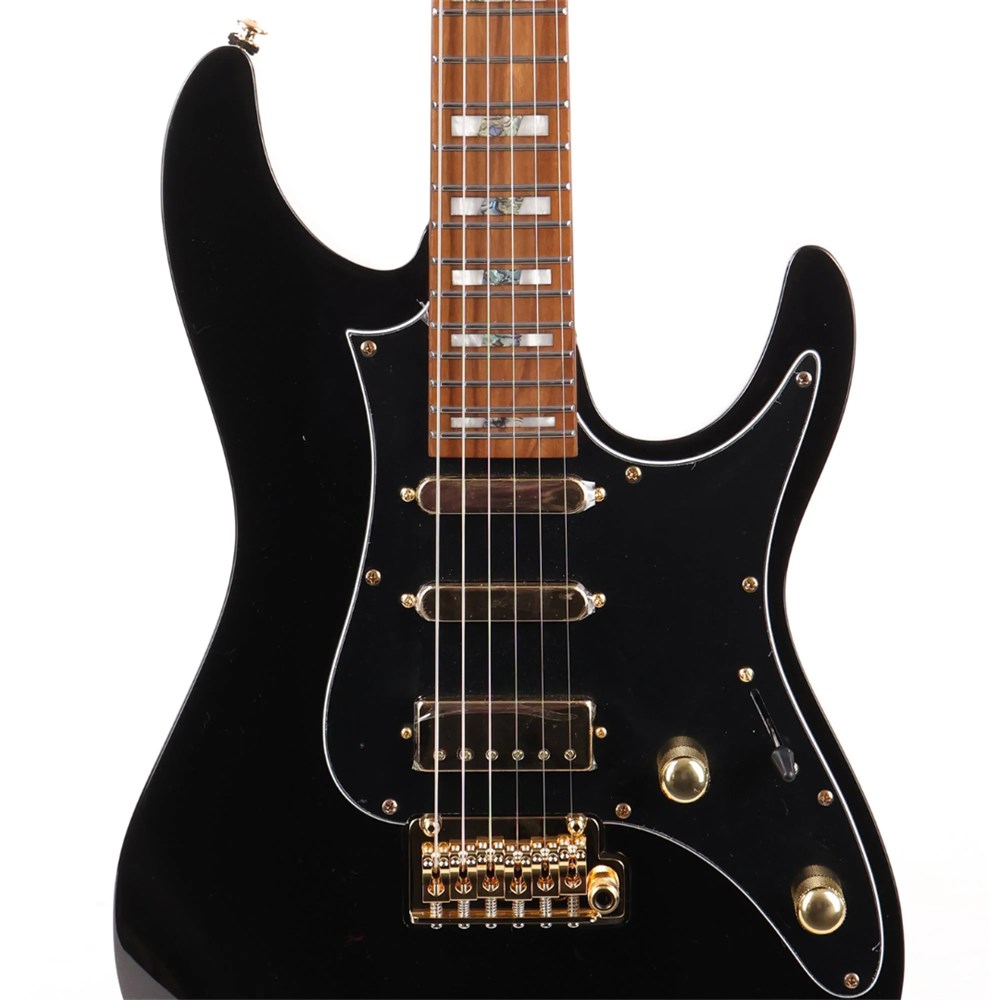 ギター THBB10 POLYPHIA Tim Henson Guitarra Stratocaster Ibanez Tim Henson THBB10 Black Com