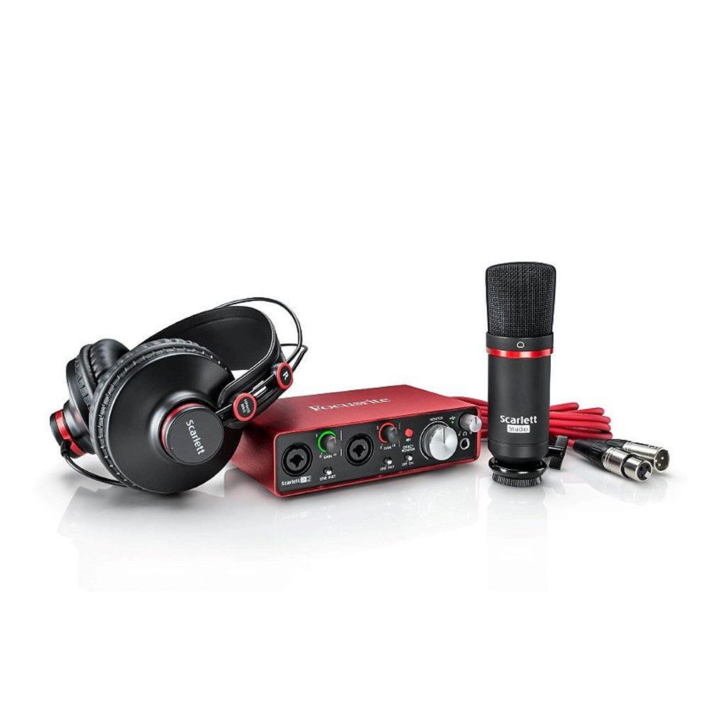 DJ機材 Focusrite Scarlett 2i2 Studio Kit Focusrite Scarlett 2I2 Studio: Gravações Profissionais - Toda