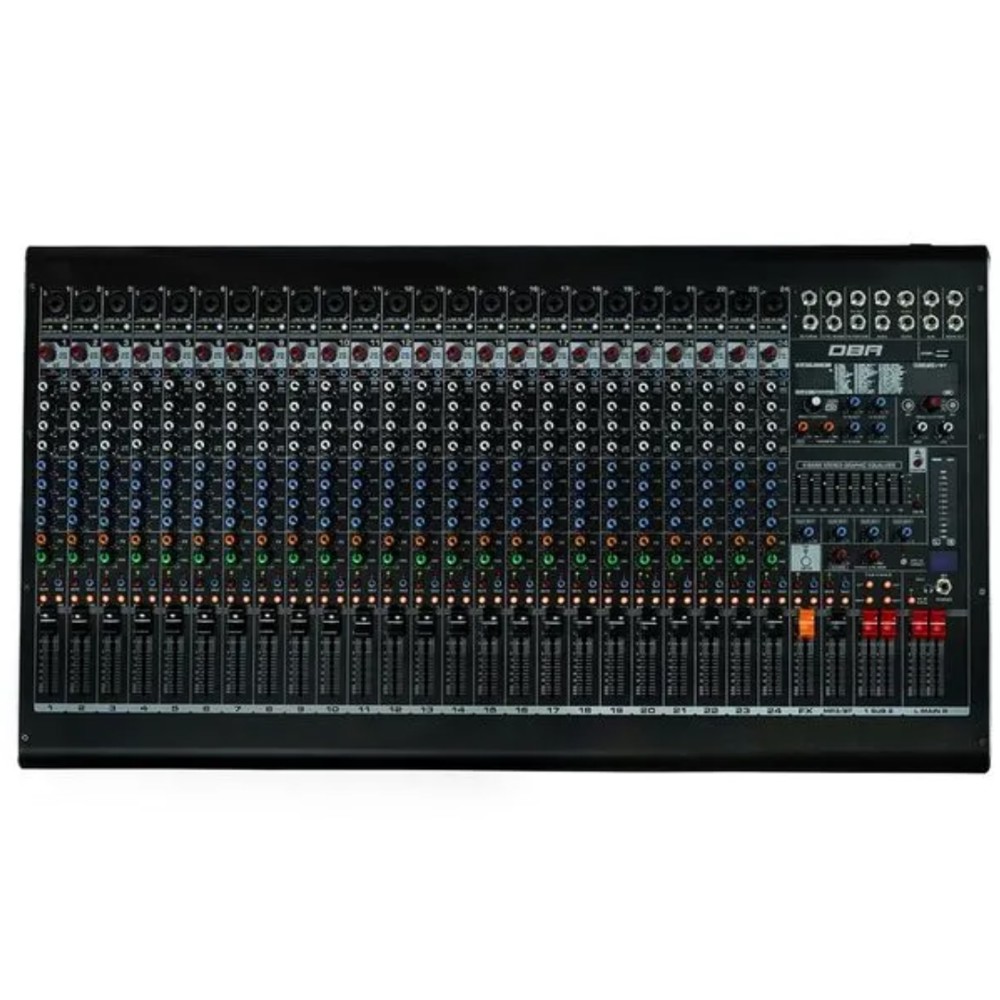 Mesa De Som 24 Canais DBR DM24 USB - Toda Música Instrumentos Musicais Mesa De Som 24 Canais DBR DM24 USB - Toda Música Instrumentos Musicais