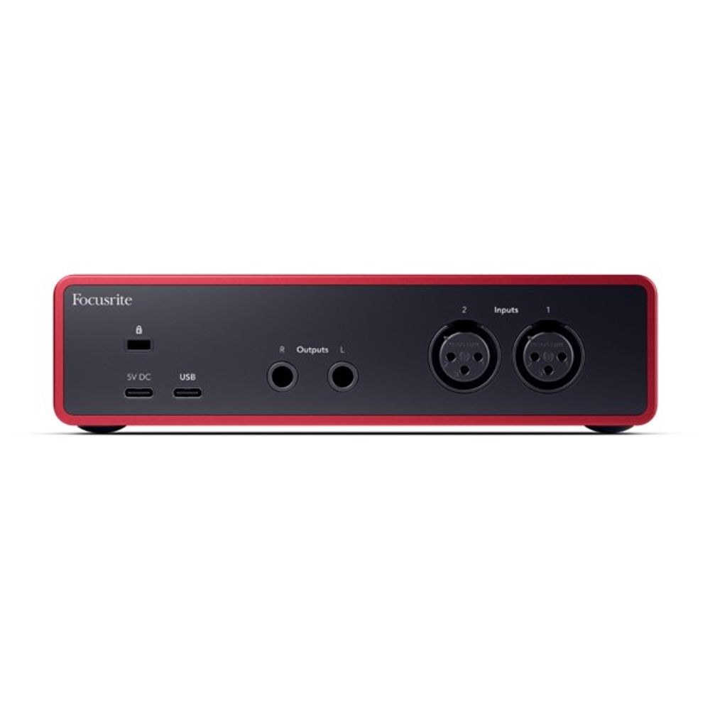 Focusrite Scarlett 2i2 4TH GEN - Qualidade Sonora Profissional