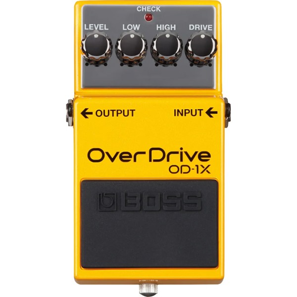 Pedal Para Guitarra Boss Overdrive OD-1 - Toda Música Instrumentos
