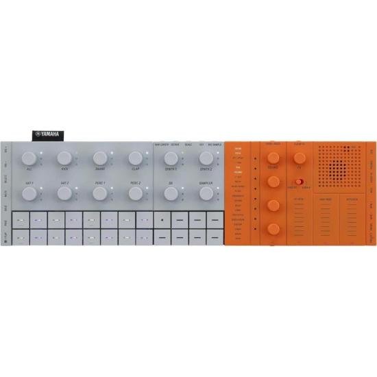 Módulo de Produção Yamaha SEQTRAK Laranja - Toda Música