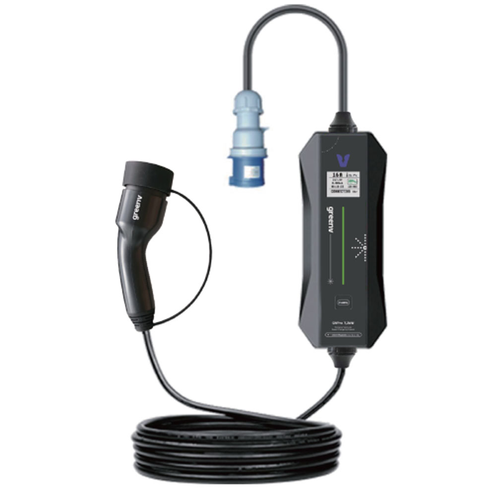 Carregador portátil de carro elétrico 7,2 kW Wallbox - Black