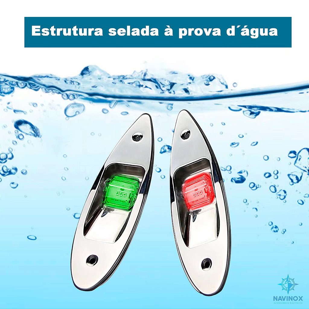 Luz de Navegação Bombordo e Boreste