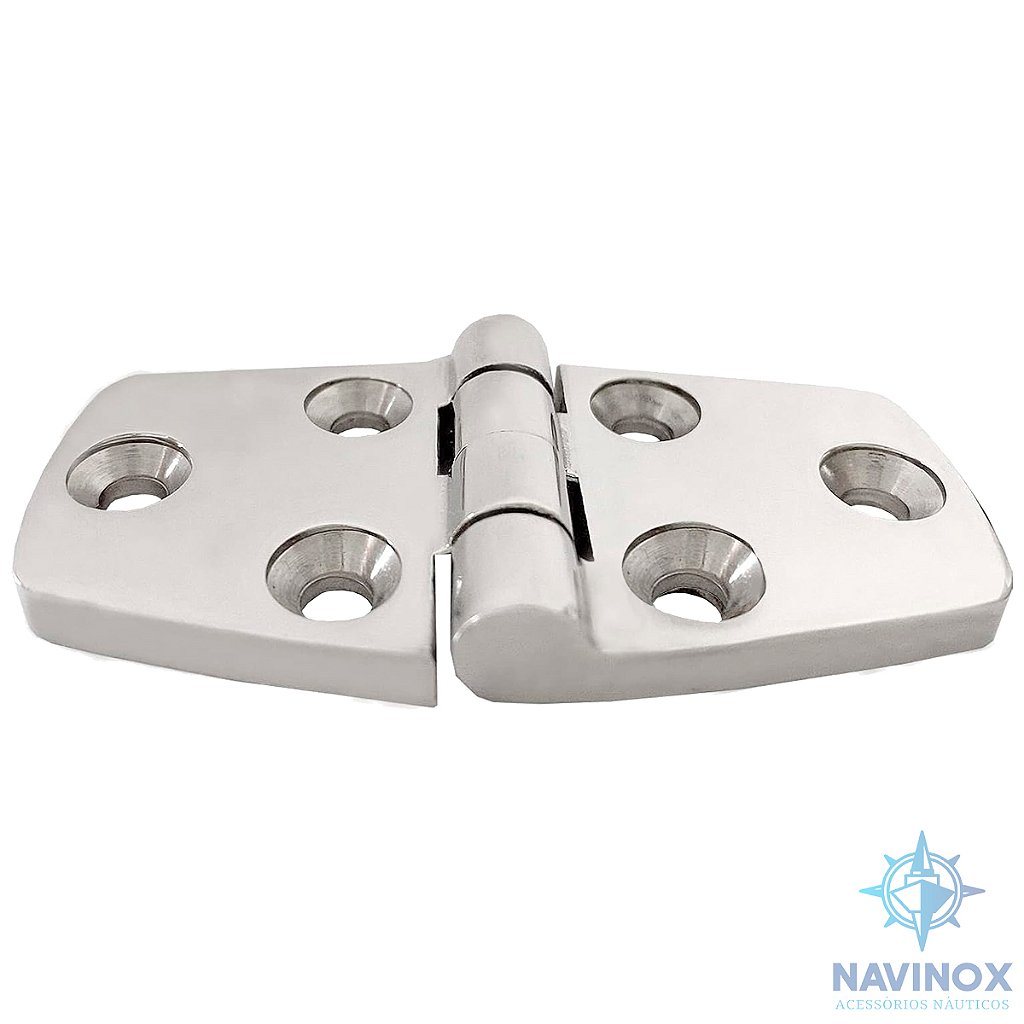 Dobradiça Aço Inox