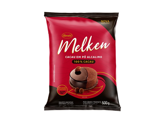 Chocolate Branco Melken - Barra 500g HARALD - Loja Santo Antonio