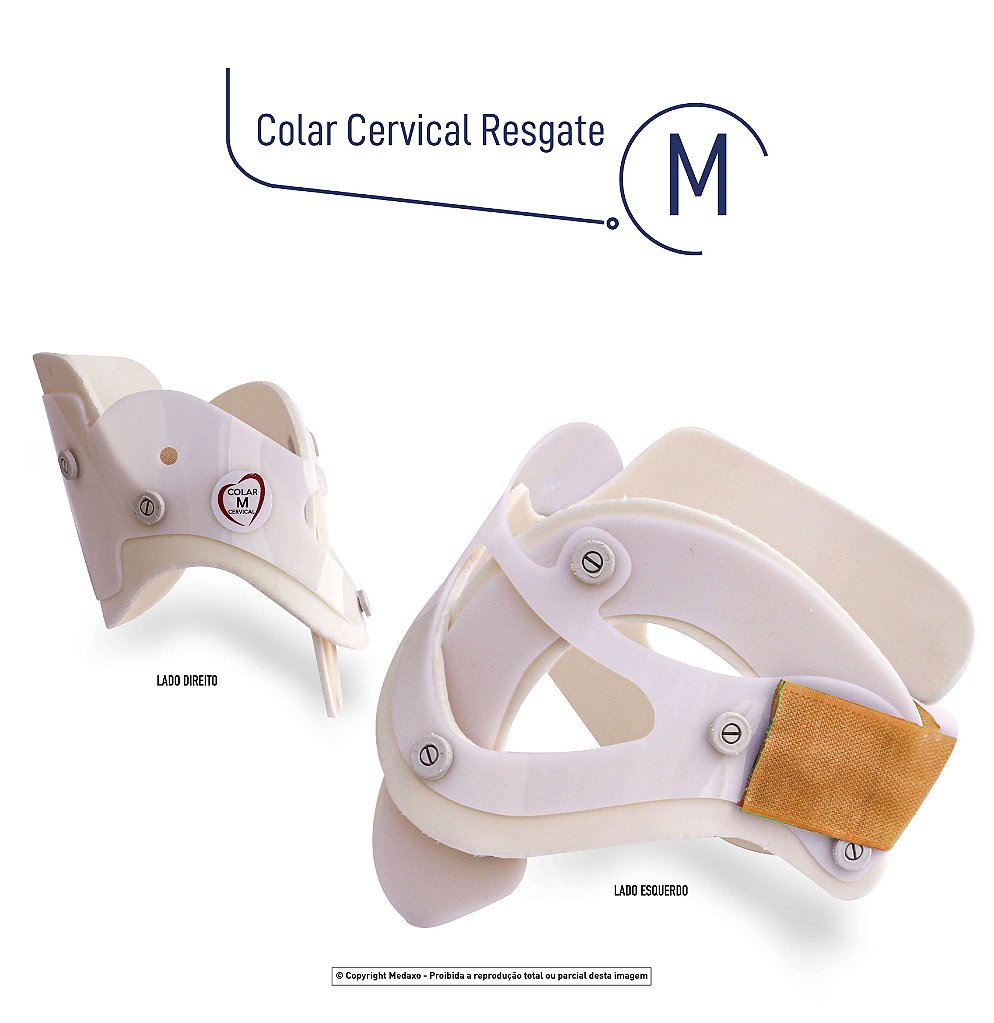 Colar Cervical Resgate M - Medaxo