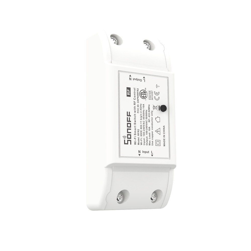 Relé Sonoff Basic RF R2 Wi-fi Alexa Google Home - Luminolândia