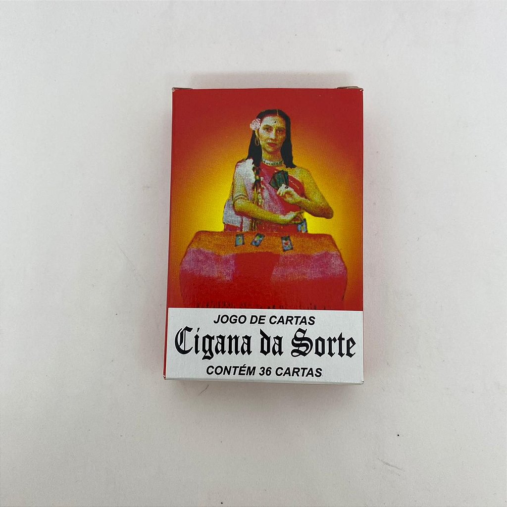 Jogo De Carta Cigana Da Sorte - 36 Cartas + Livreto