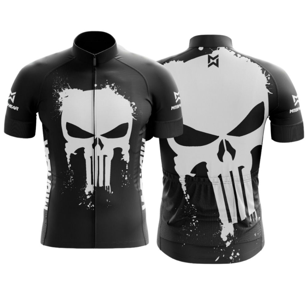 Camiseta Camisa O Justiceiro Caveira Masculina preto Tamanho:P