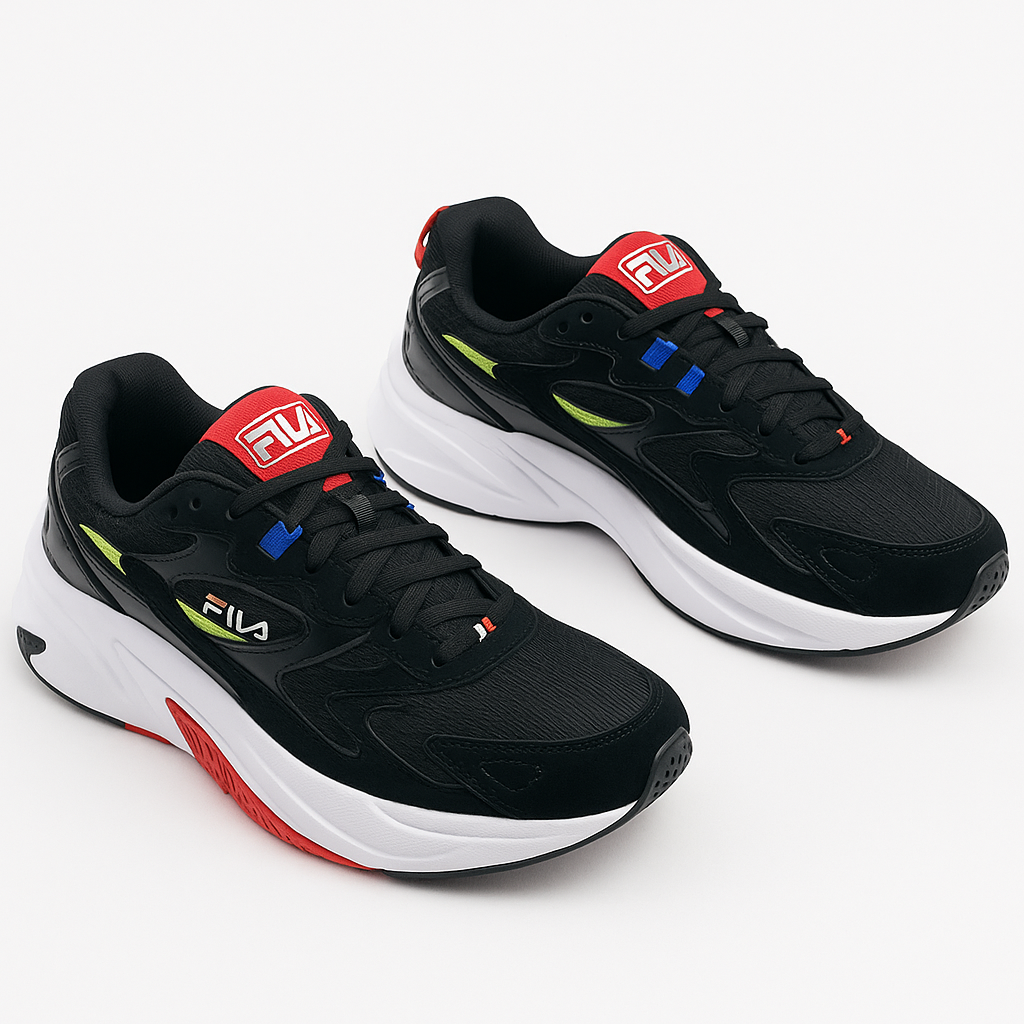 Tênis Fila Rt-Low Preto Vermelho Surfers Loja Online de