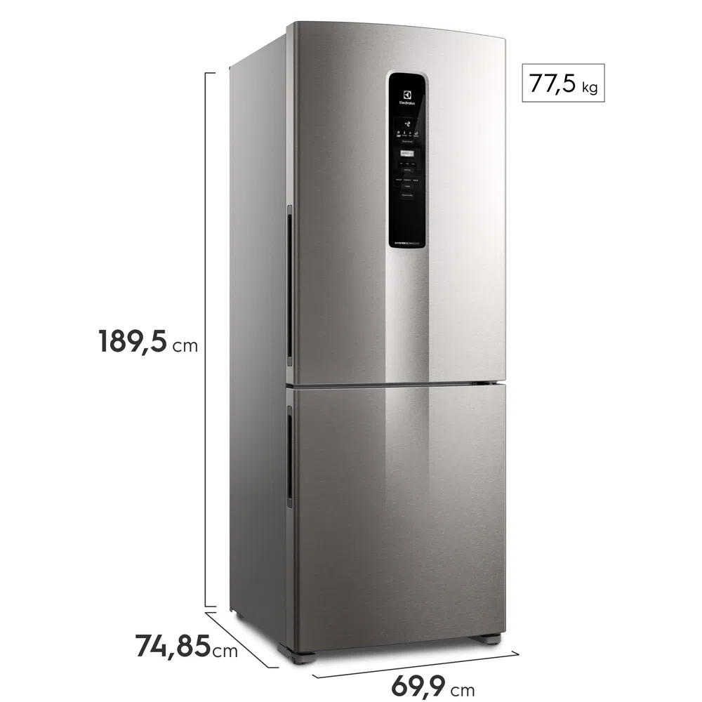 Geladeira Electrolux Frost Free Inverter 488L Fresh&Flex Inverse