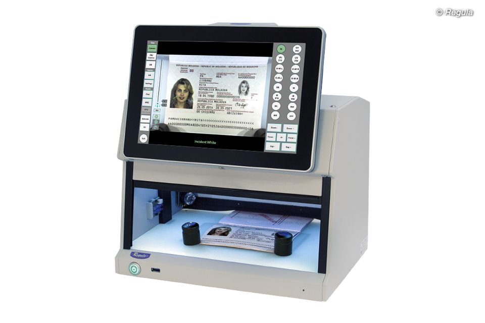 The Undocumented PC 第二版 Dispositivo de verificação de autenticidade de documentos Regula