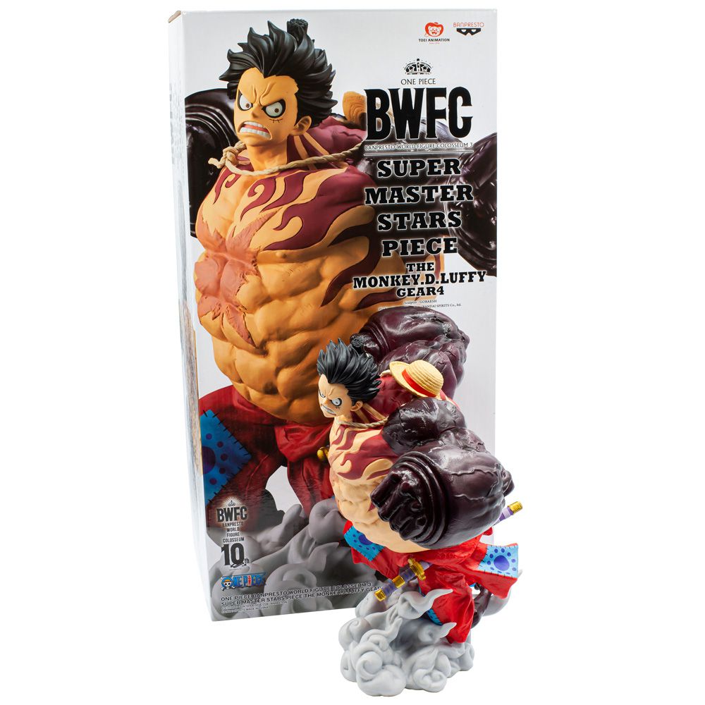 One Piece World Figure Colosseum 3 Super Master Stars Monkey D. Luffy Gear 4  (The Brush)