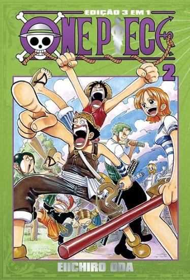 Mangá One Piece Volume 02 Lacrado Português Oficial Original